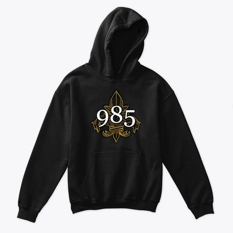 985 Neon Gold Hoodies Plus